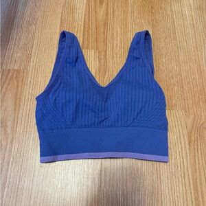 LAST CHANCE Lole - Purple Ribbed Women's Bralette